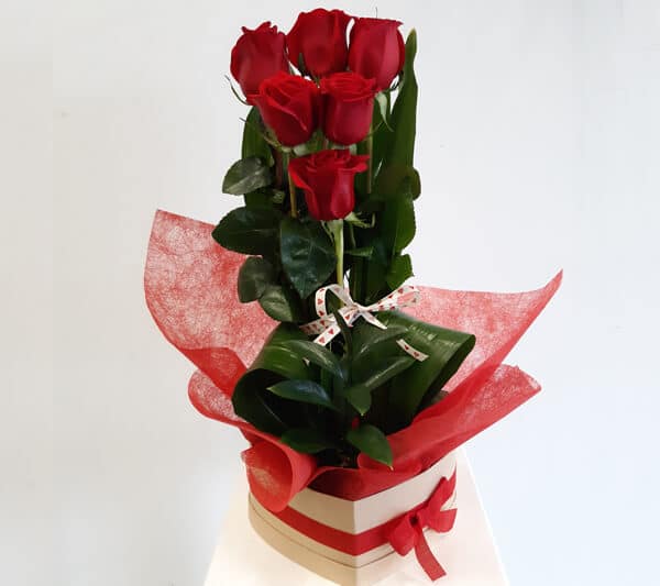 regalar flores en san valentín floristeria emprey 2