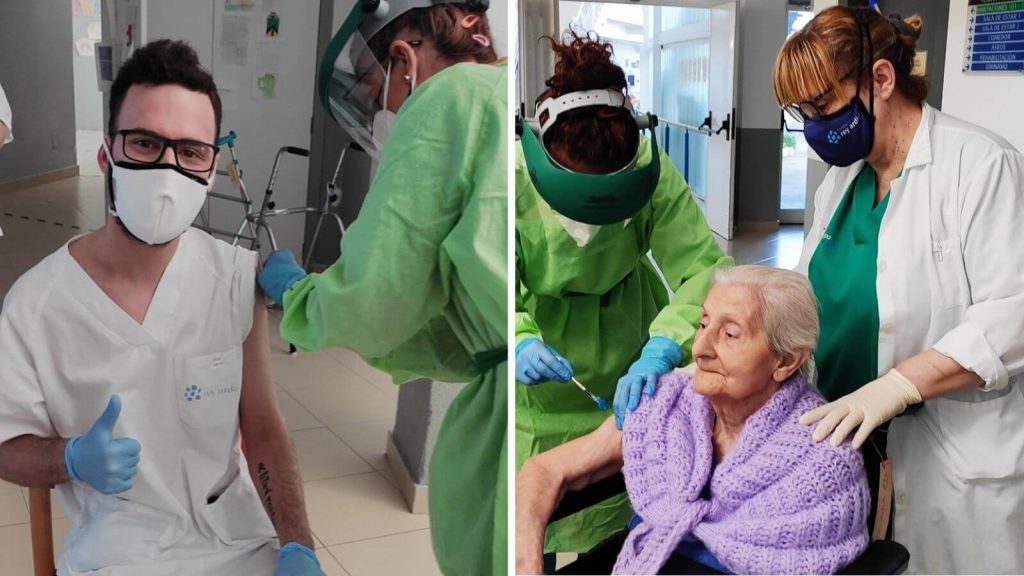 Vacunas Covid en Fundación Rey Ardid