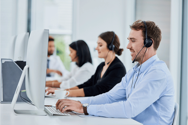 atención al cliente en una empresa