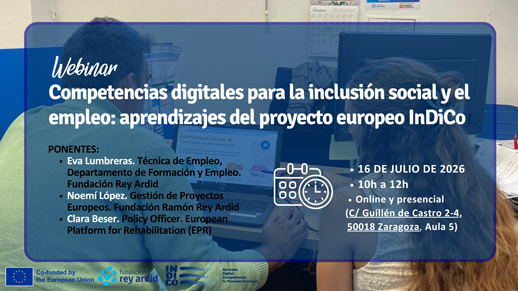 Competencias digitales para la inclusión social y el empleo: aprendizajes del proyecto europeo INDICO