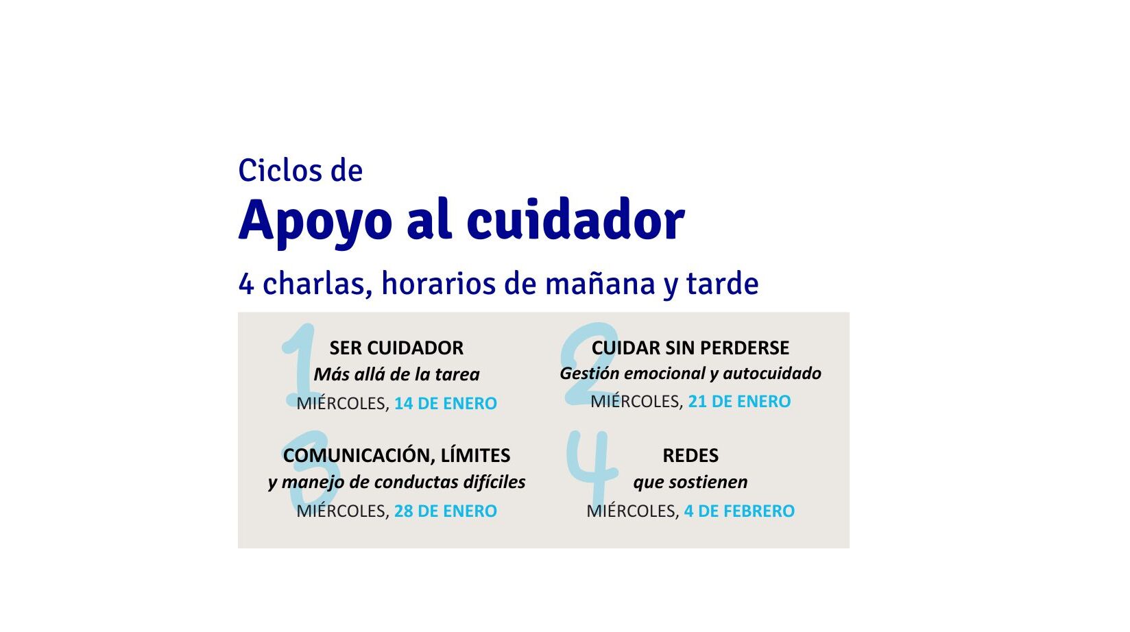 Ciclo de Apoyo al Cuidador