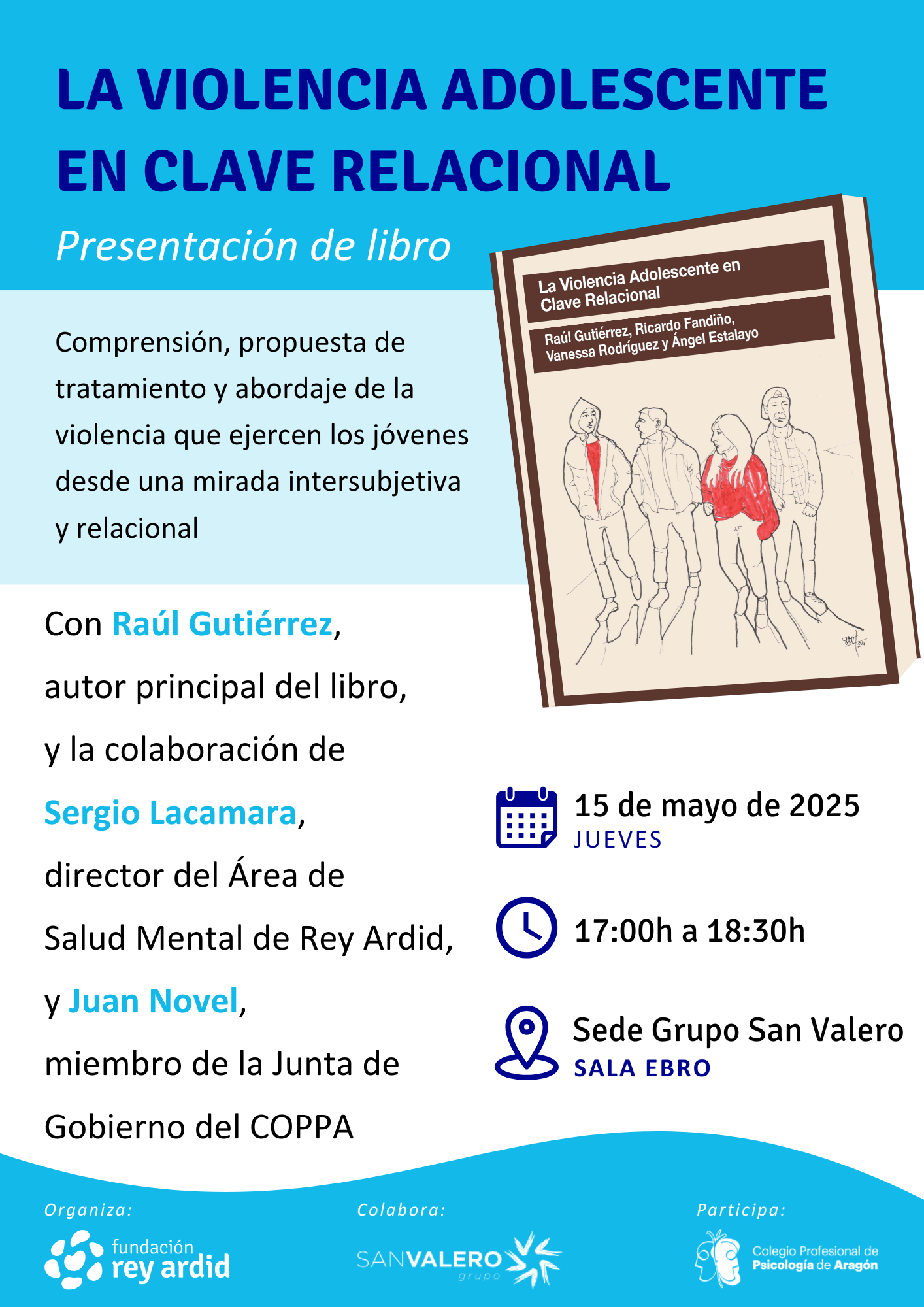 Presentación del libro “La violencia adolescente en clave relacional”