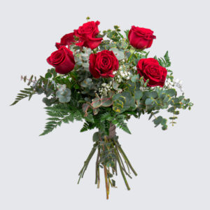 Ramo de rosas naturales grande