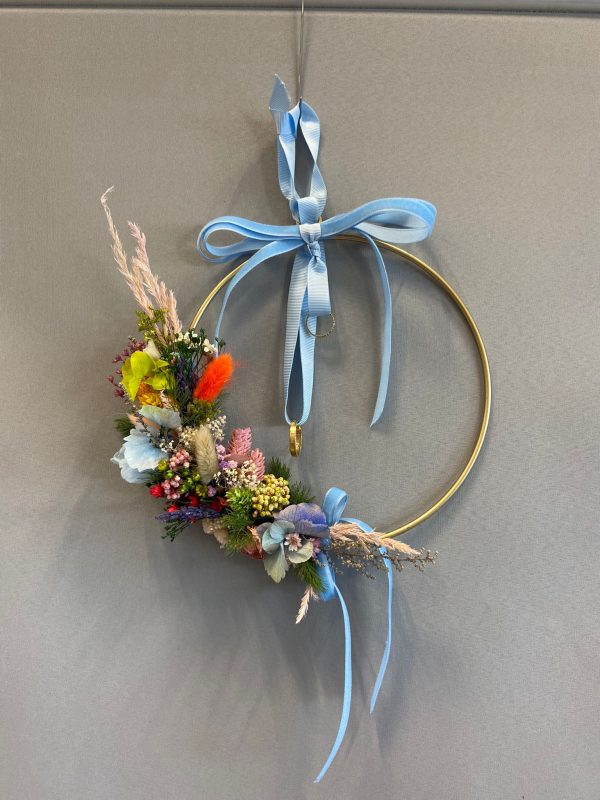 Ramo de flores variadas preservadas para novia