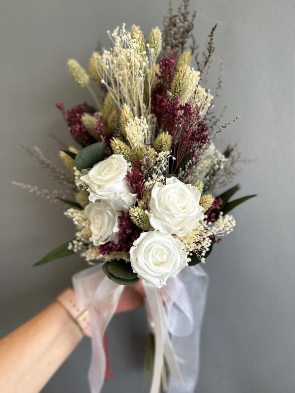 Ramo de rosas preservadas