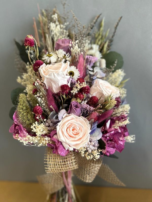 Ramo de rosas preservadas