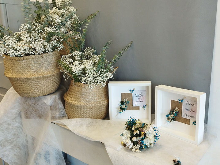 Centros de flores para bodas