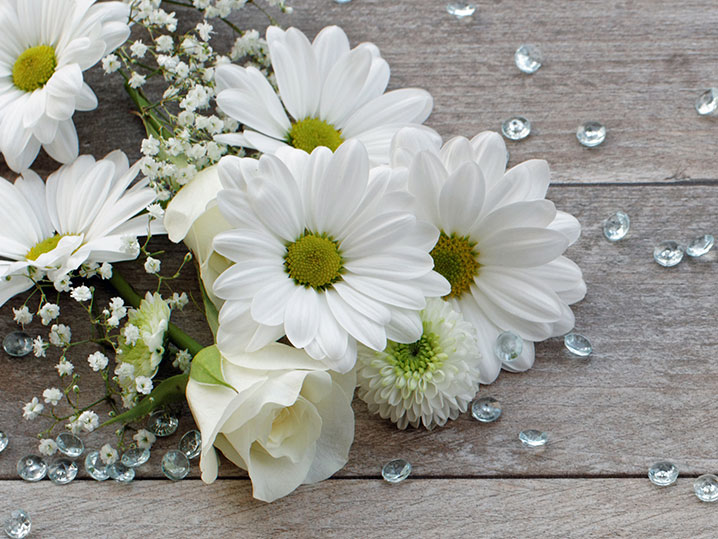 Flores para comuniones