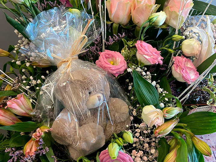 Flores para bautizos