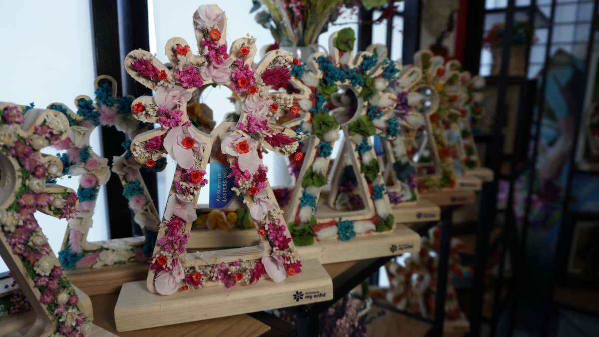 Regalos originales hechos con flores
